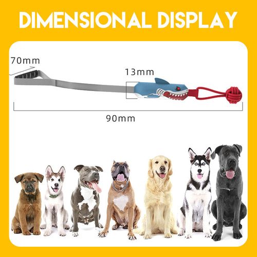 Interactive Shark Dog Tug Toy
