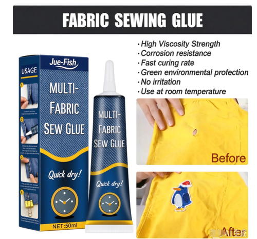 Cloth Repair Sew Glue