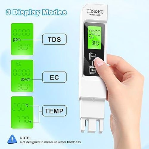3 in 1 Tds Meter Digital Water Tester