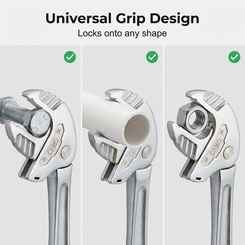 Self-Adjusting Heavy-Duty Multi-Function Wrench
