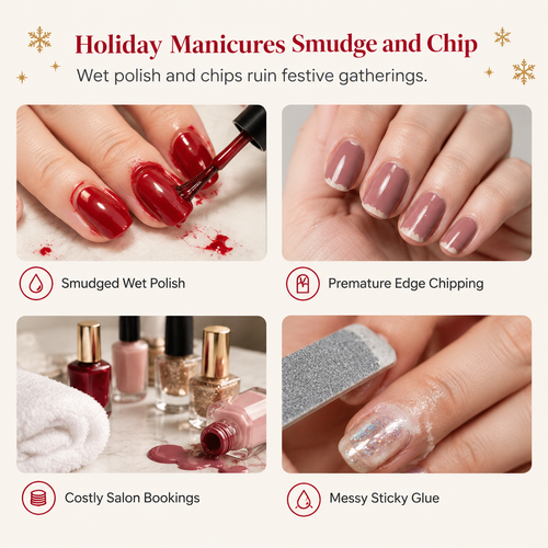 Christmas Glitter Nail Wraps