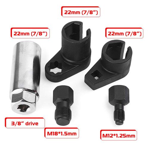 Automotive O2 Sensor Offset Socket & Thread Chaser
