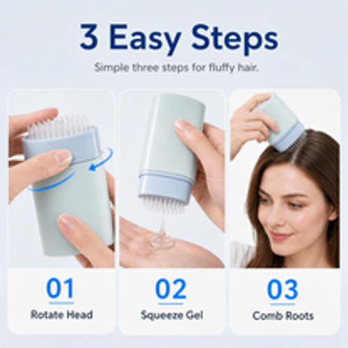 No-Rinse Hair Fluffy Gel