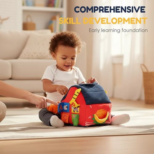 Interactive Plush Farm House Toy Set