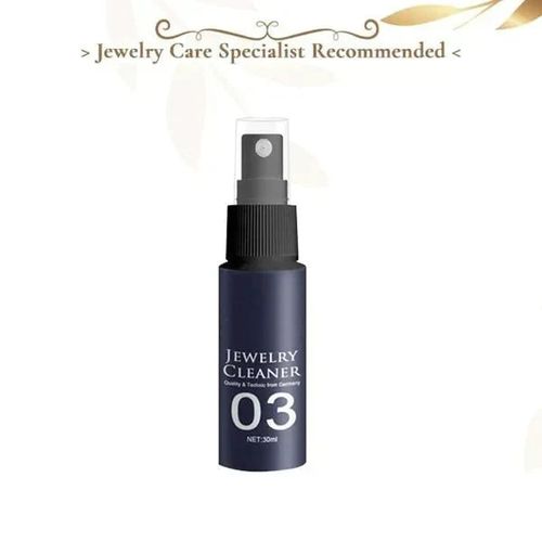 Jewelry cleaning spray