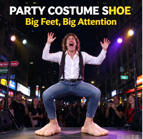 Jumbo Funny Feet Slippers