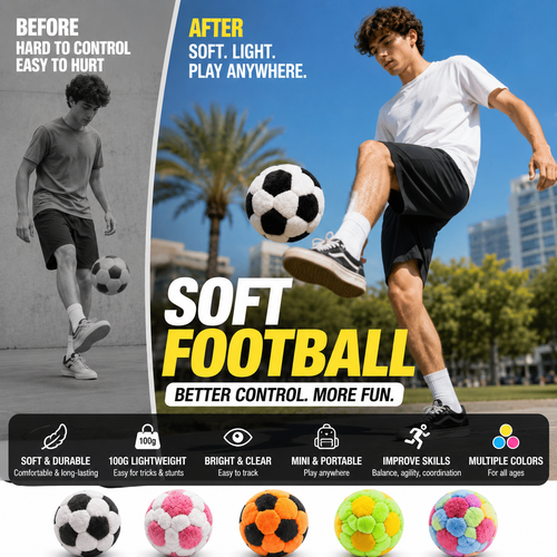 Portable Outdoor Soccer Training Footbag