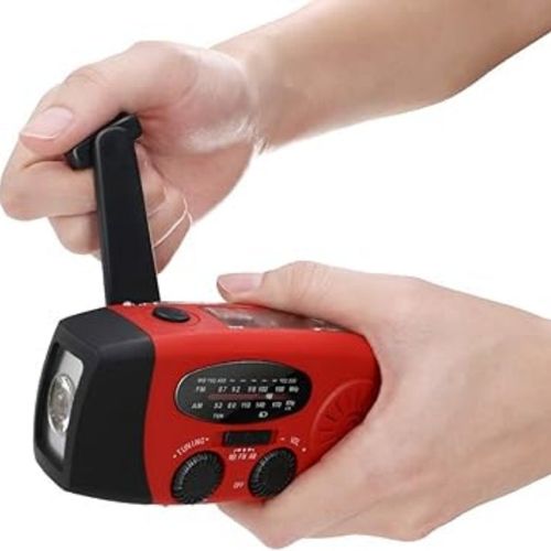 Multi-function Portable Solar Emergency Radio