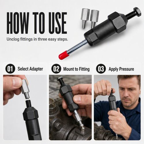 Powerful Lubrication Tube Cleaning Tool