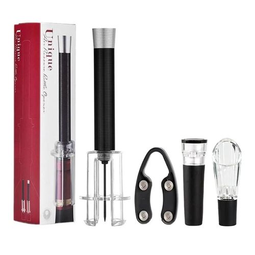 Air Pump Cork Remover Wine Bottle Opener Set