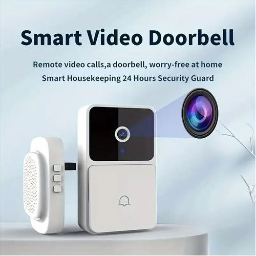 Campainha de Vídeo Sem Fio com Interfone