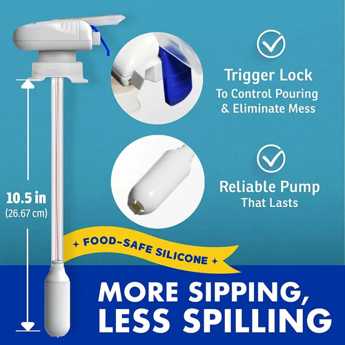 Magic Tap, Beverage and Milk Spill-Proof Hands-Free Dispenser（3 pack）