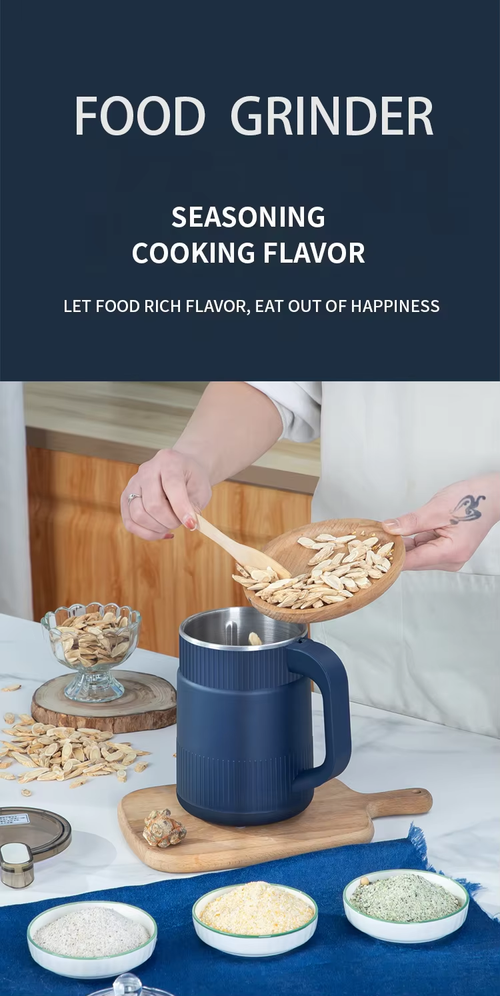 Stainless Steel Electric One-Touch Button All-in-One Spice Grinder