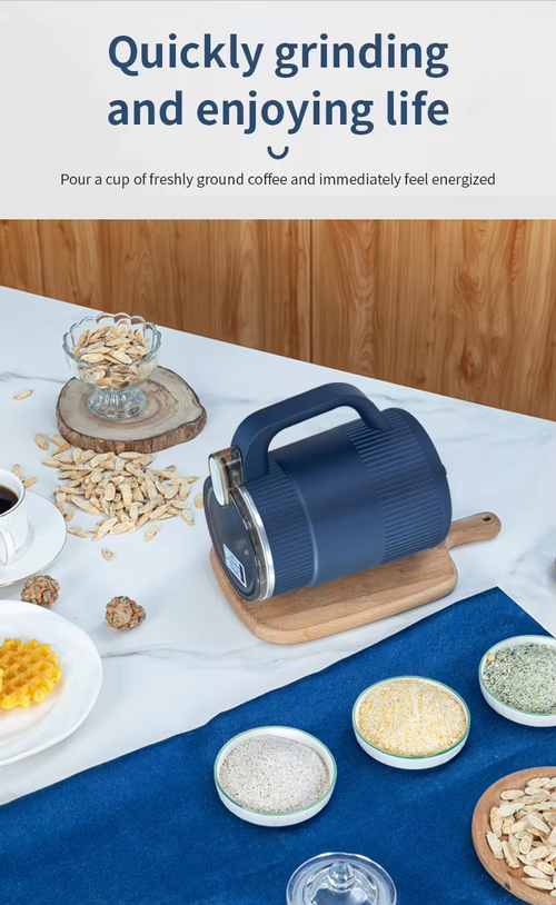 Stainless Steel Electric One-Touch Button All-in-One Spice Grinder