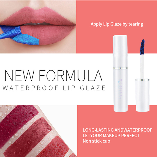 Matte Plumping Liquid Vegan Mineral Vegan Lip Color（2 pack）