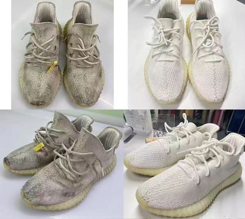 Multipurpose white shoe cleaning cream