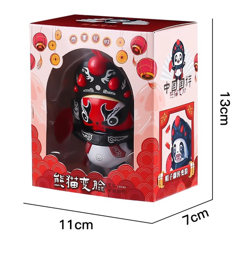 New hot selling face changing panda opera mask decompression toy (2 pieces)