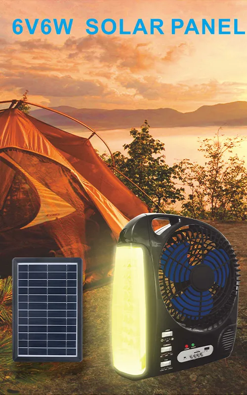 High Quality and Energy Saving Table Fan With Led Light Rechargeable Table Fan Portable Solar 8 Inch Table Fan 378 sales