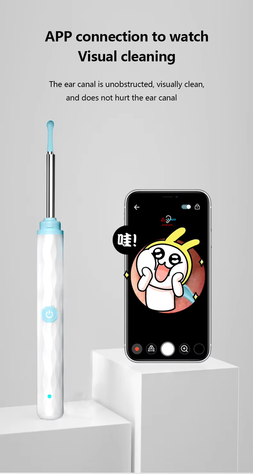 Smart HD Wireless Earwax Remover with Camera for Kids and Adults