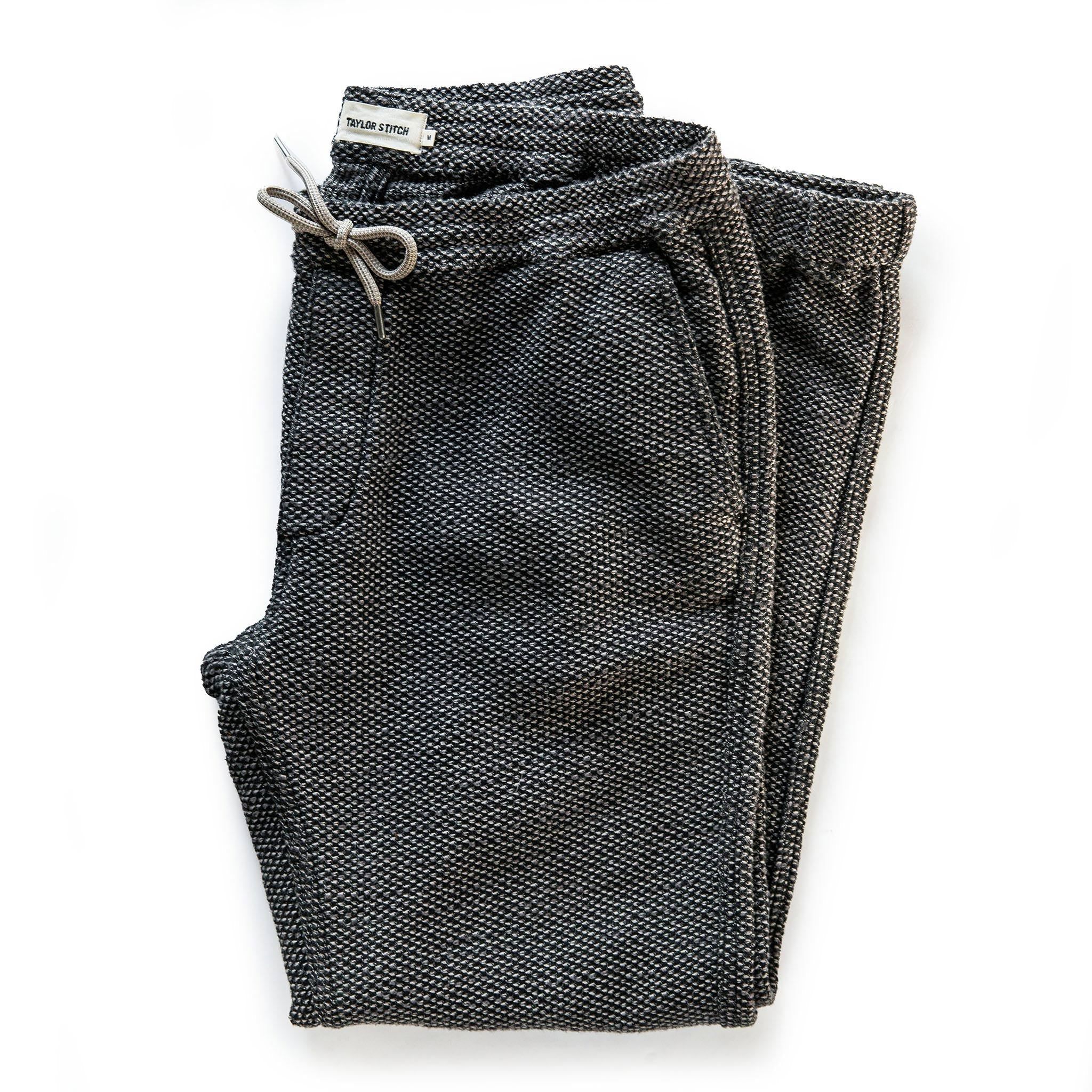 Avonw Apres Pant in Charcoal Sashiko