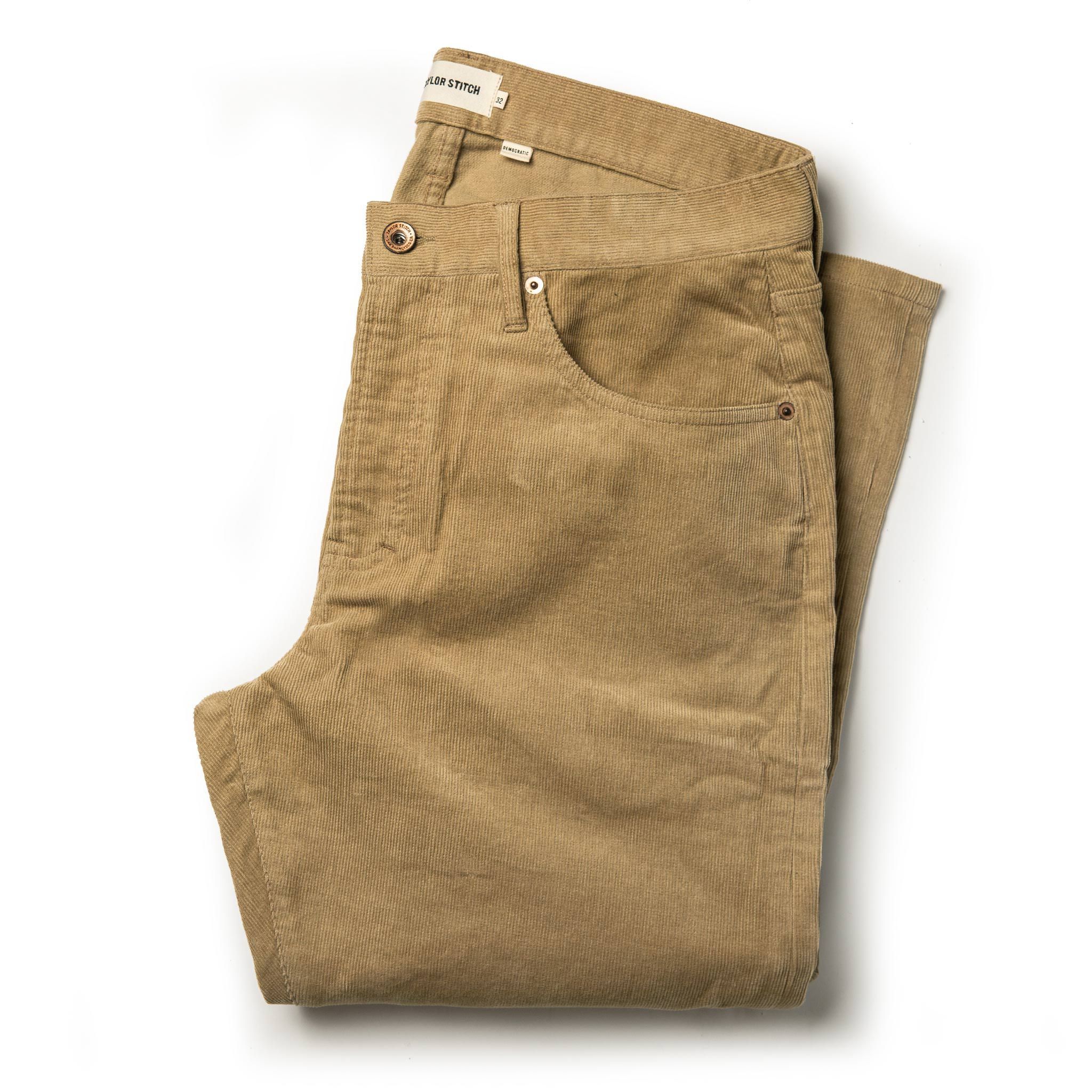 Avonw Democratic All Day Pant in British Khaki Cord