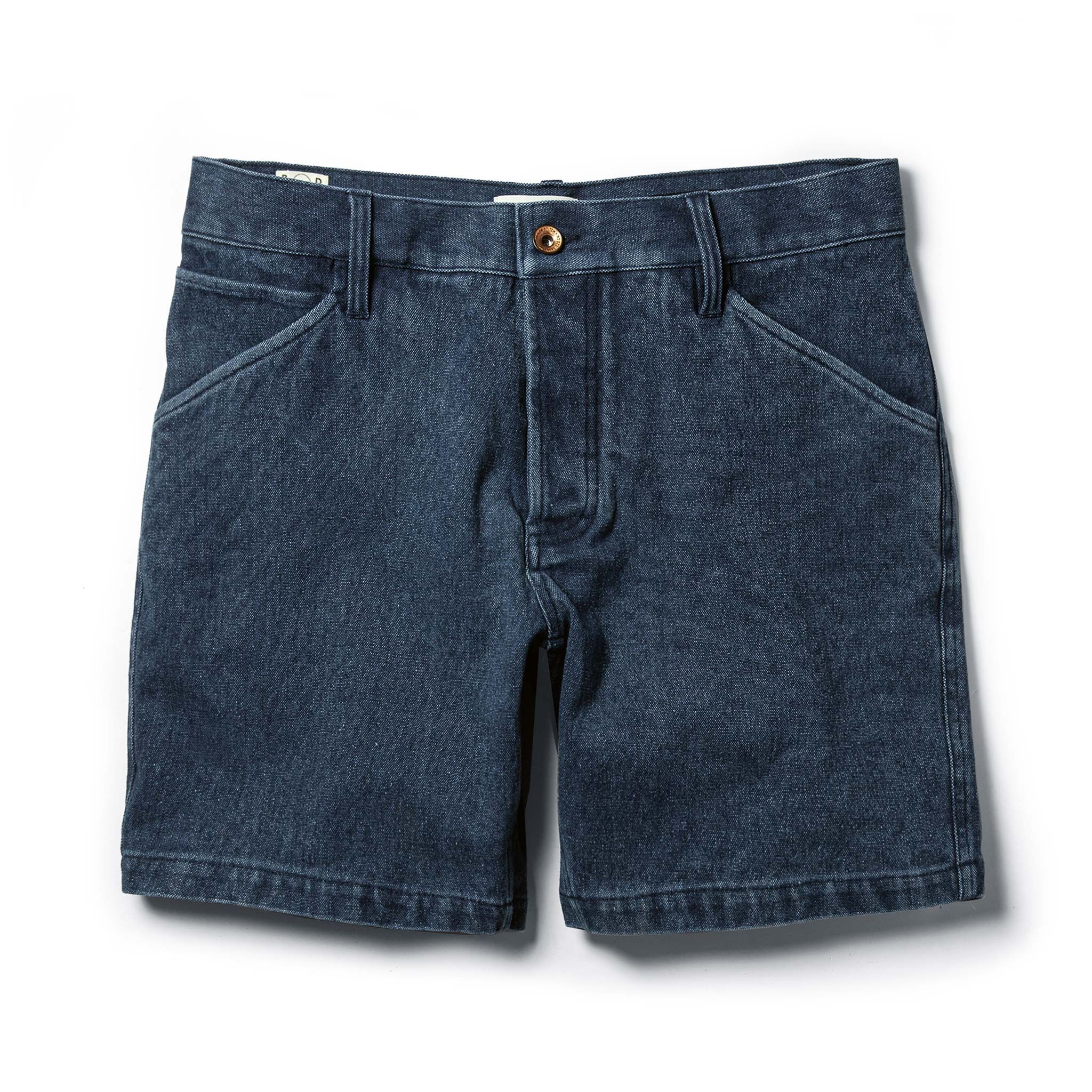 Avonw Camp Short in Indigo Boss Duck