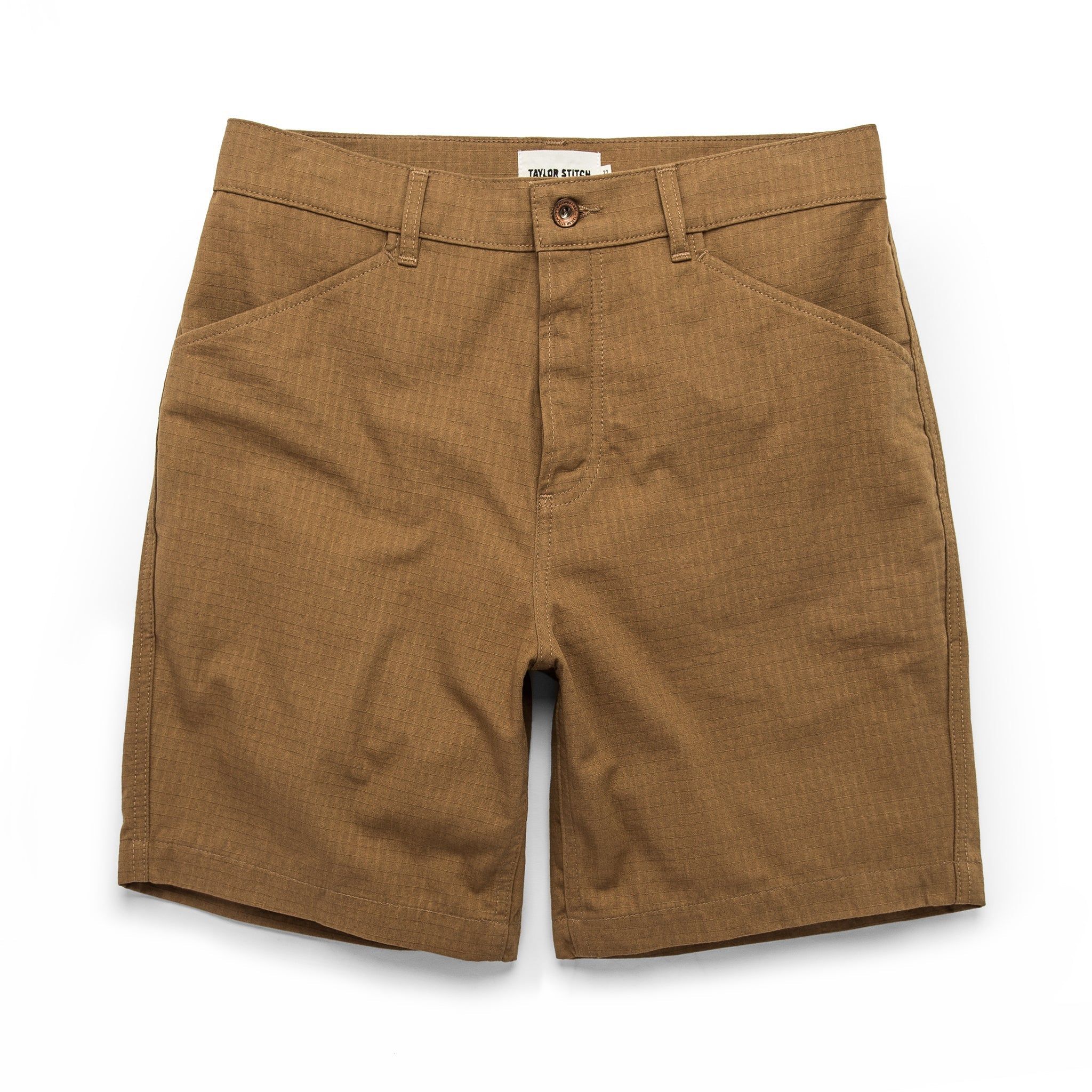 Avonw Camp Short in British Khaki Ripstop