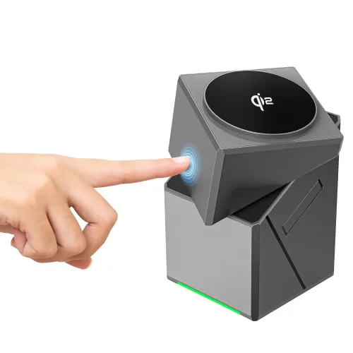 15W Fast Charger | Stable Magnetic 3-in-1 Wireless Charger