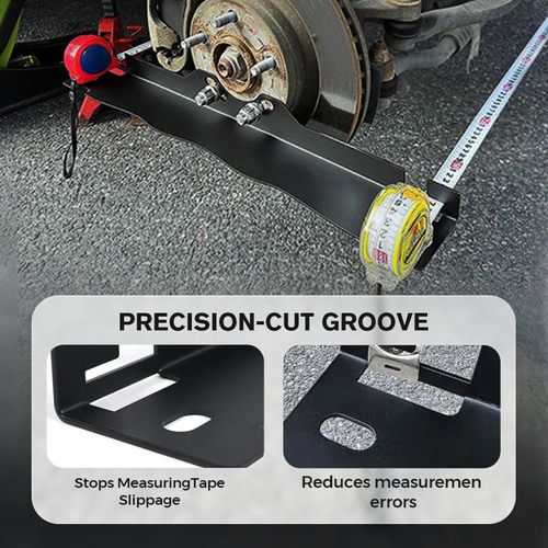 Stainless Steel Wheel Alignment Tool Plate-1Pair