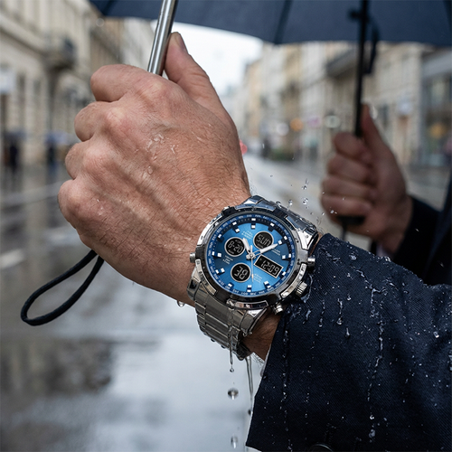 📢📢50% OFF !! ⏰Men's Waterproof Military Analog-Digital Watches