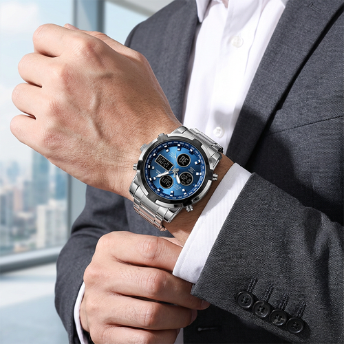 📢📢50% OFF !! ⏰Men's Waterproof Military Analog-Digital Watches