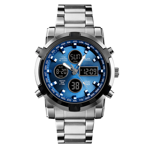 📢📢50% OFF !! ⏰Men's Waterproof Military Analog-Digital Watches