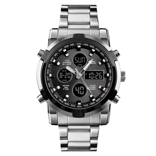 📢📢50% OFF !! ⏰Men's Waterproof Military Analog-Digital Watches