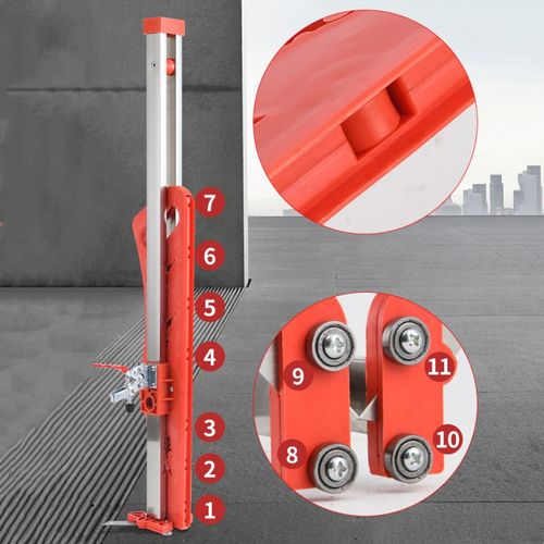 🔥Foldable stainless steel drywall cutting tool