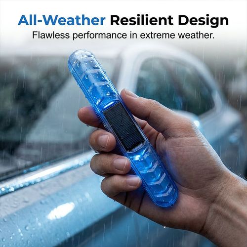 Solar-Powered LED Anti-Collision Warning Light