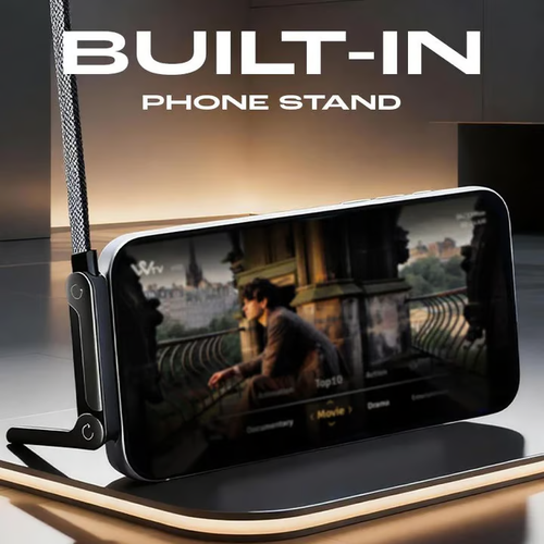 🔥 2-in-1 Invisible Holder Charger Cable - 240W Fast Charging Cord with Built-In Phone Stand