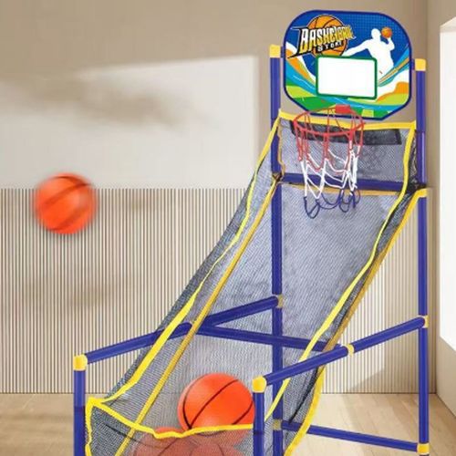Kids Indoor Basketball Arcade Game —Auto ball return, sturdy & safe