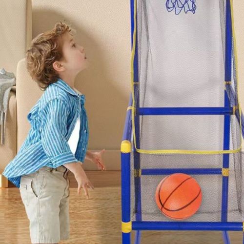Kids Indoor Basketball Arcade Game —Auto ball return, sturdy & safe