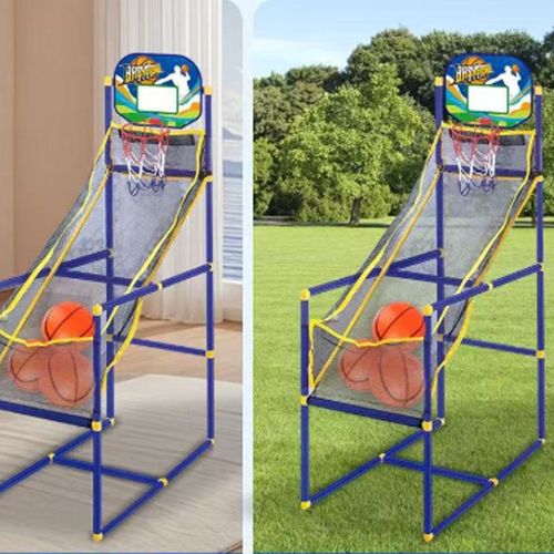 Kids Indoor Basketball Arcade Game —Auto ball return, sturdy & safe