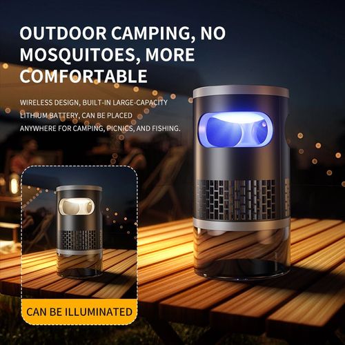 🥳2026 Hot Seller🥳💞 Suction type purple light automatic mosquito trap lamp🦟❌
