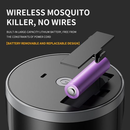 🥳2026 Hot Seller🥳💞 Suction type purple light automatic mosquito trap lamp🦟❌