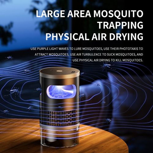 🥳2026 Hot Seller🥳💞 Suction type purple light automatic mosquito trap lamp🦟❌
