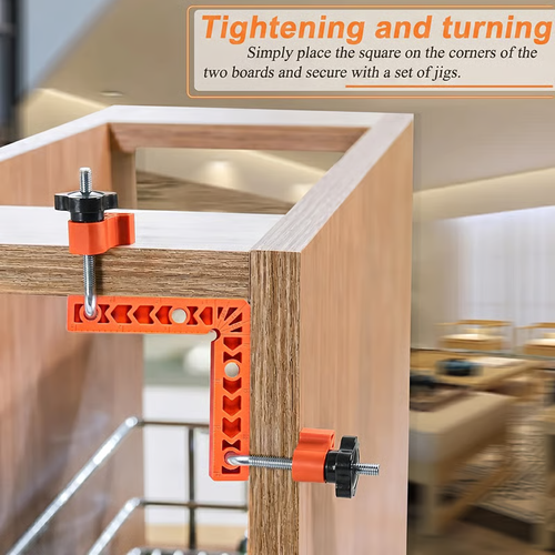 🔧90 Degree Corner Clamp & Positioning Square Set