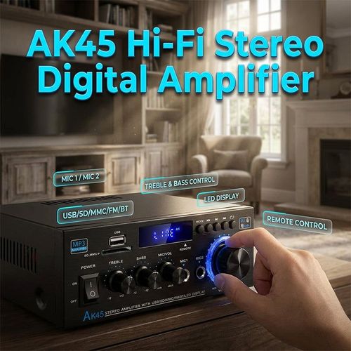 Digital Amplifier for Karaoke and Music
