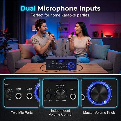 Digital Amplifier for Karaoke and Music