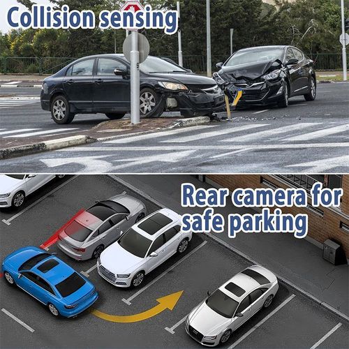 🚗📹 HD 1080P Multi-Lens Dash Cam with Night Vision – Multiple lenses, clear view day and night. 🔥✨