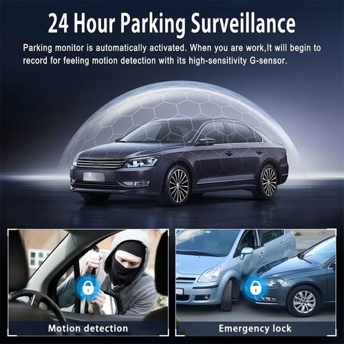 🚗📹 HD 1080P Multi-Lens Dash Cam with Night Vision – Multiple lenses, clear view day and night. 🔥✨