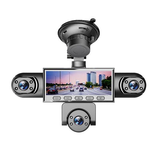 🚗📹 HD 1080P Multi-Lens Dash Cam with Night Vision – Multiple lenses, clear view day and night. 🔥✨