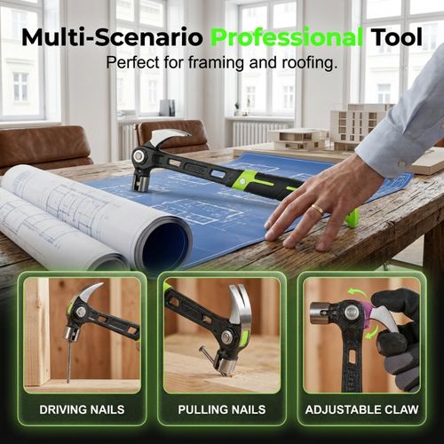 🔨🏗️ Heavy-Duty Multi-Purpose Claw Hammer