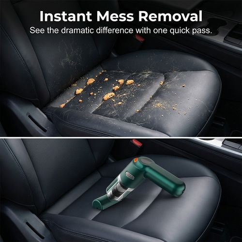 Cordless Car Vacuum – 10000Pa Suction & 4000mAh Battery🚗